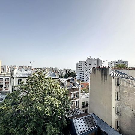 Charming Bright Sunny Studio In Belleville Paris Eksteriør bilde