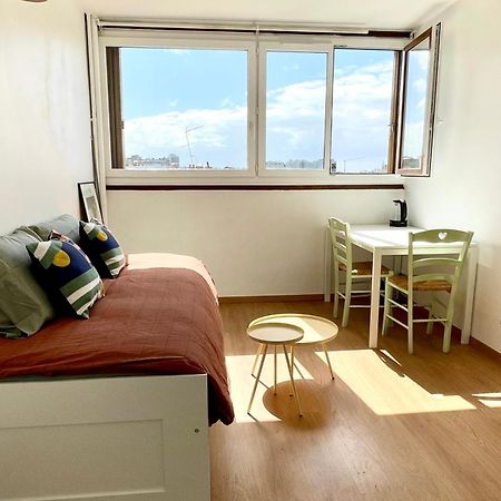Charming Bright Sunny Studio In Belleville Paris Eksteriør bilde