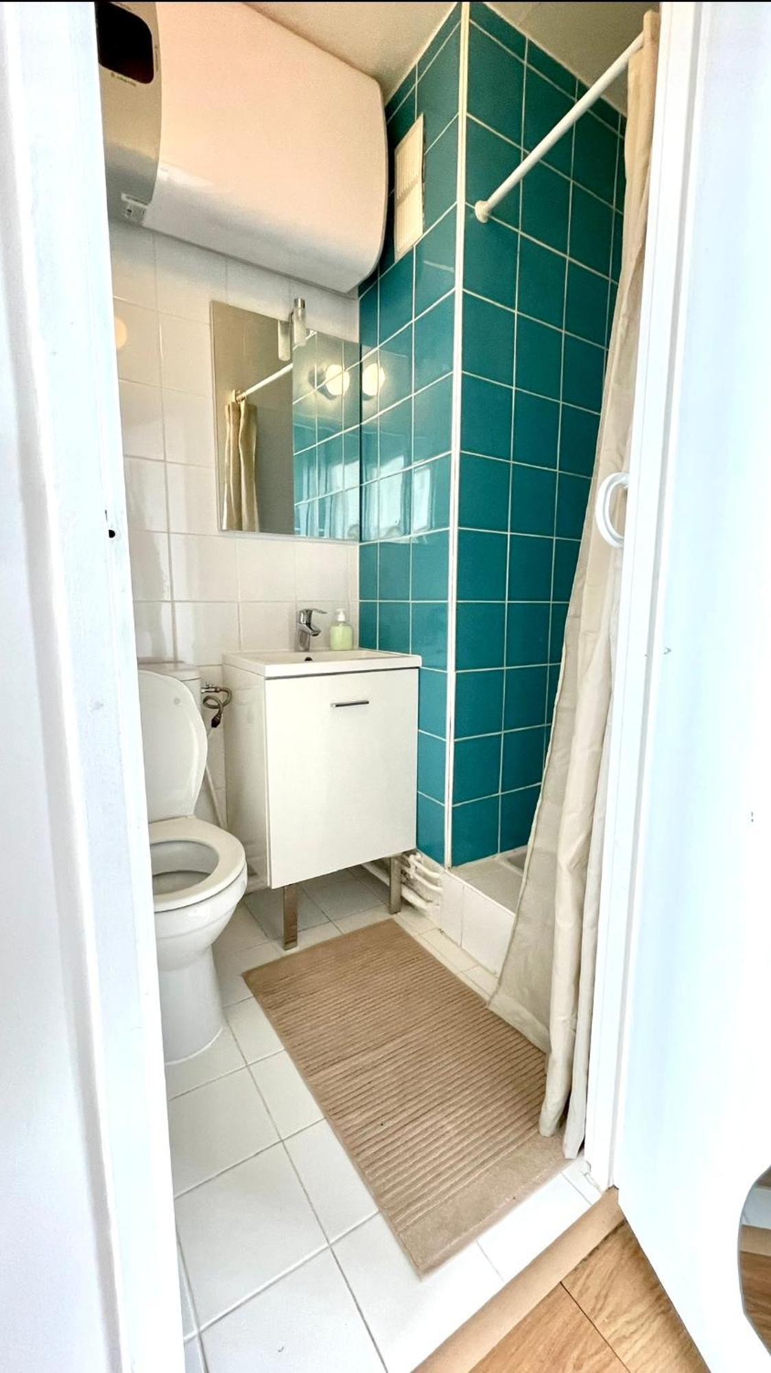 Charming Bright Sunny Studio In Belleville Paris Eksteriør bilde