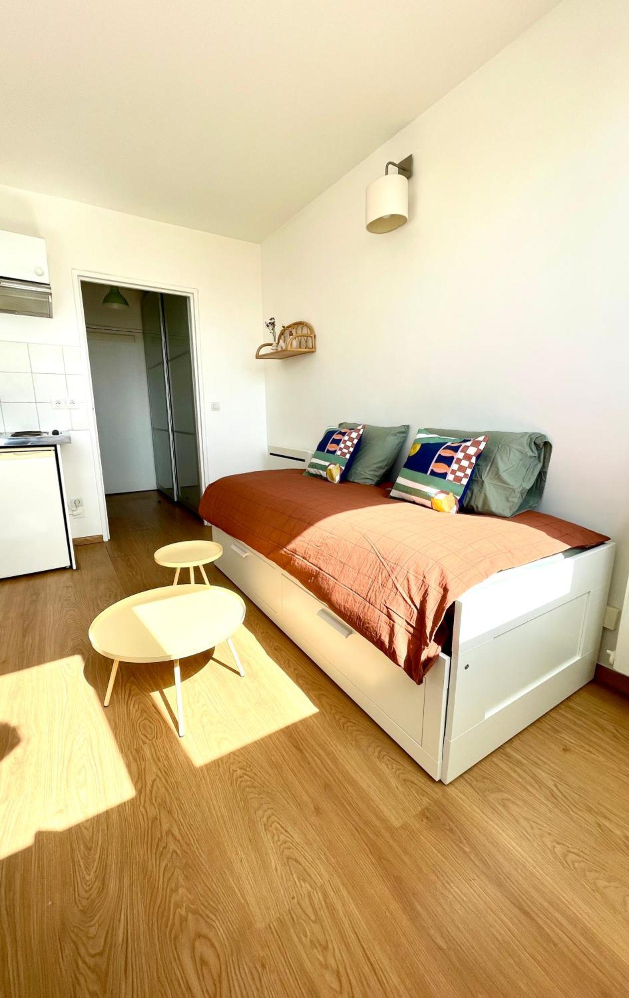 Charming Bright Sunny Studio In Belleville Paris Eksteriør bilde